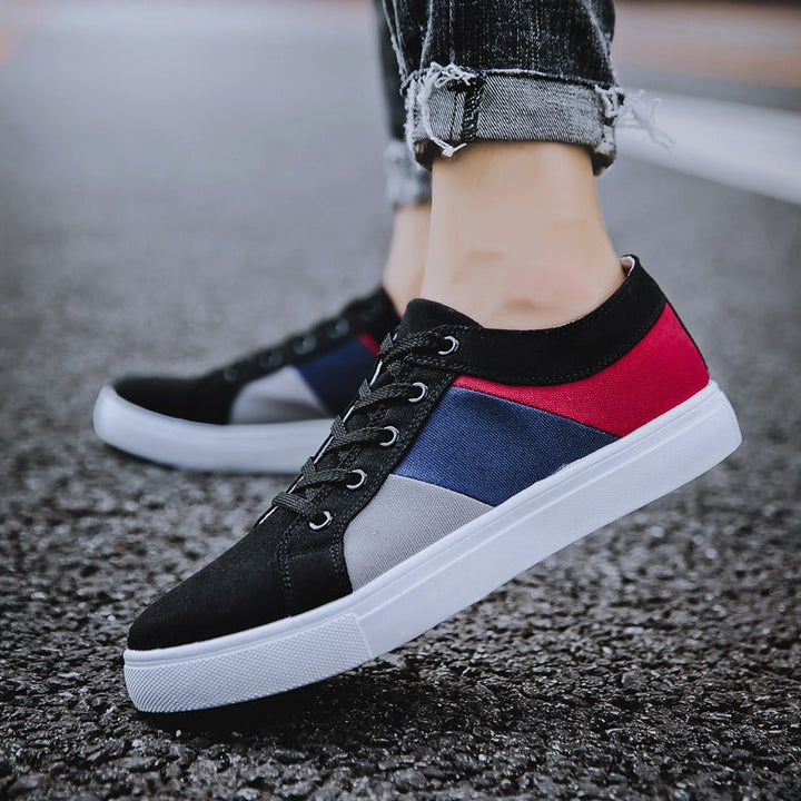 New Canvas Shoes Men Big Shoe 46 47 Man Sneakers Shoes - Muhaab