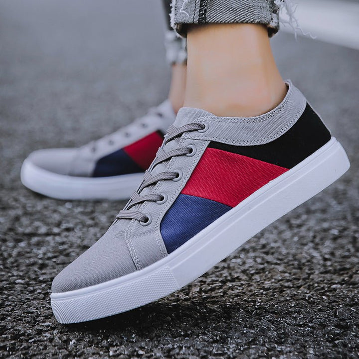 New Canvas Shoes Men Big Shoe 46 47 Man Sneakers Shoes - Muhaab