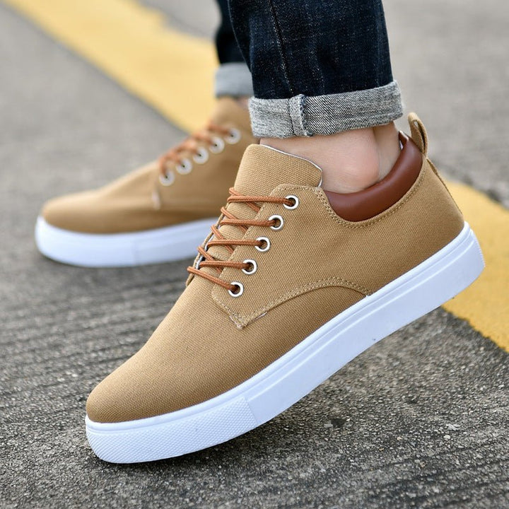 New Canvas Shoes Men Big Shoe 46 47 Man Sneakers Shoes - Muhaab