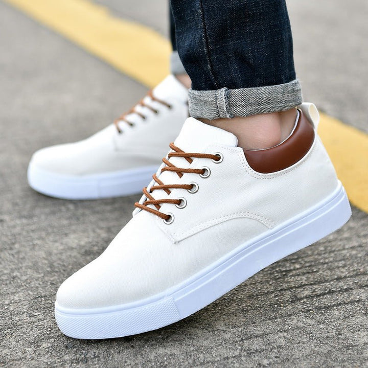 New Canvas Shoes Men Big Shoe 46 47 Man Sneakers Shoes - Muhaab