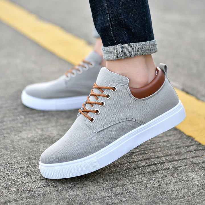 New Canvas Shoes Men Big Shoe 46 47 Man Sneakers Shoes - Muhaab