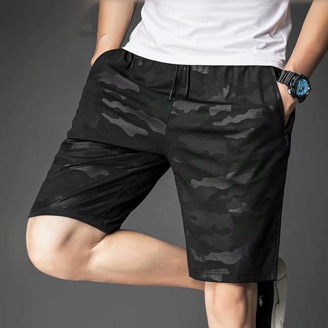 New Men's Casual Pants Summer Loose Sports Fitness Shorts Men - Muhaab