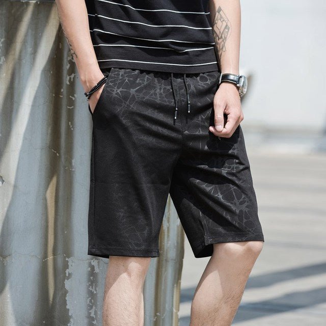 New Men's Casual Pants Summer Loose Sports Fitness Shorts Men - Muhaab