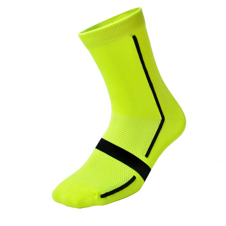 New Sports Socks, Outdoor Cycling Socks, Men And Women, Wicking, Breathable And Quick-Drying Cycling Socks - Muhaab