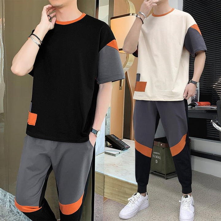 New Summer Men's T-shirt Fashion Short-sleeved T-shirt Men - Muhaab