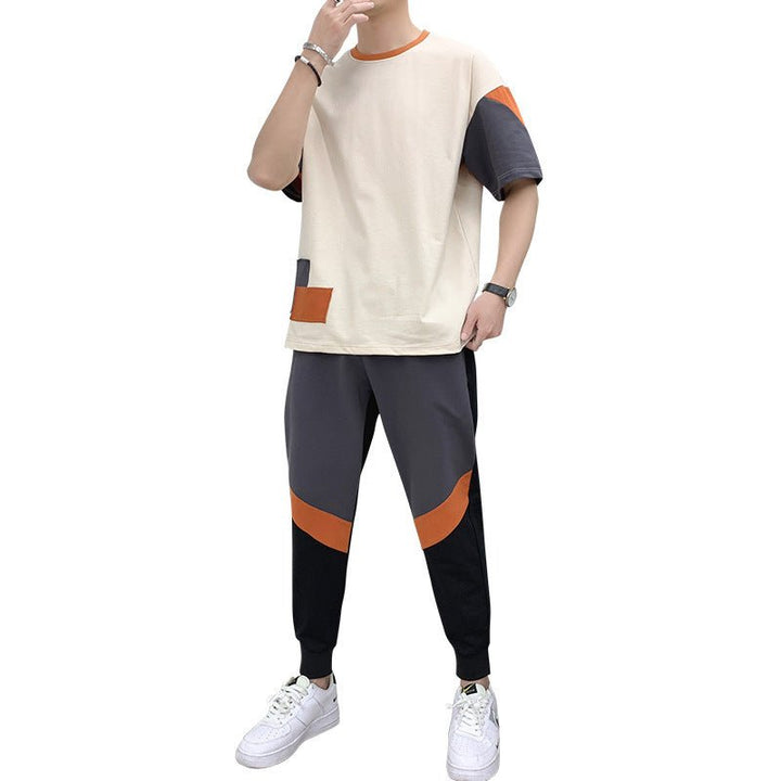 New Summer Men's T-shirt Fashion Short-sleeved T-shirt Men - Muhaab