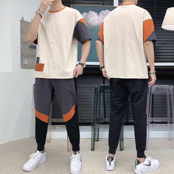 New Summer Men's T-shirt Fashion Short-sleeved T-shirt Men - Muhaab