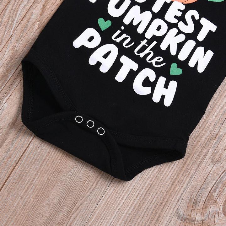 Newborn Baby Boy Girl Halloween Costumes Romper Kids Funny Pumpkin Clothes - Muhaab