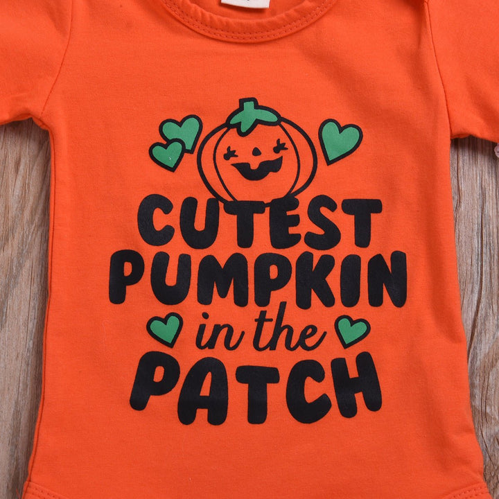 Newborn Baby Boy Girl Halloween Costumes Romper Kids Funny Pumpkin Clothes - Muhaab