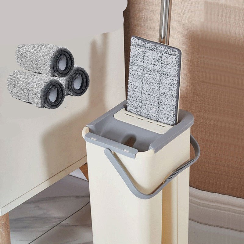 One Mop Flat Mop Wood Floor Mop Rod Swivel Universal - Muhaab