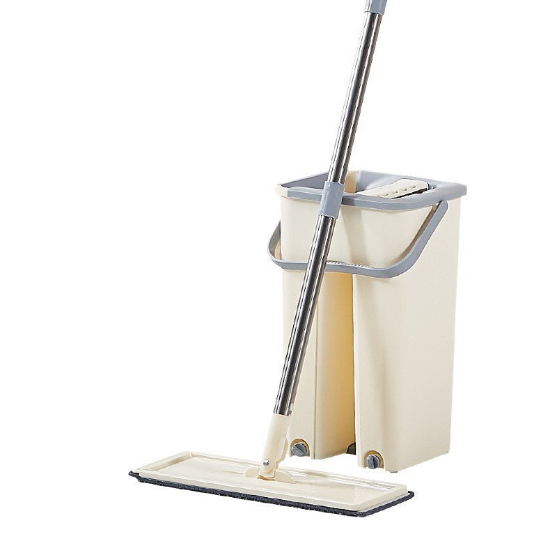 One Mop Flat Mop Wood Floor Mop Rod Swivel Universal - Muhaab