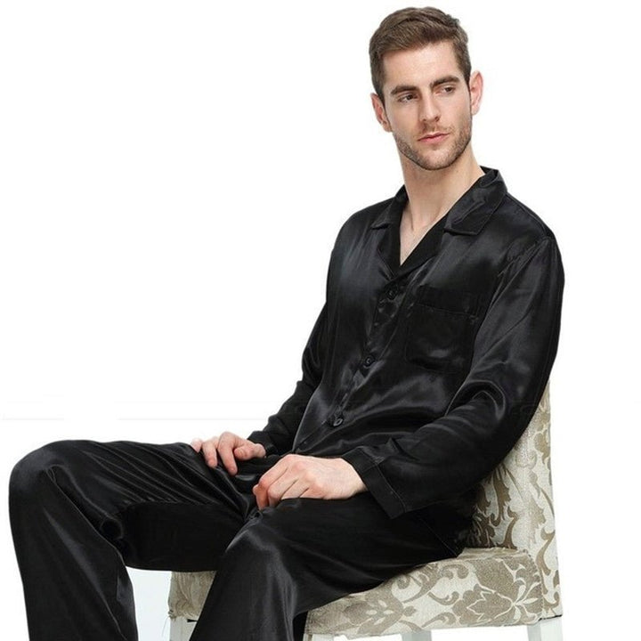 Pajamas Nightgown Loose Homewear Men Winter Sleepwear - Muhaab