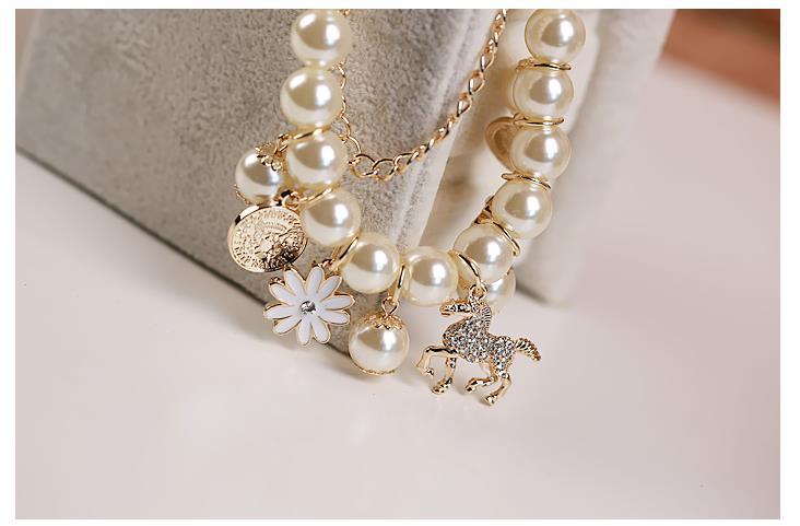 Pearl Flower Bracelet Jewelry - Muhaab