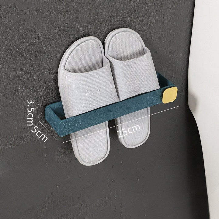 Perforation-free Wall Hanging Bathroom Slippers Rack - Muhaab