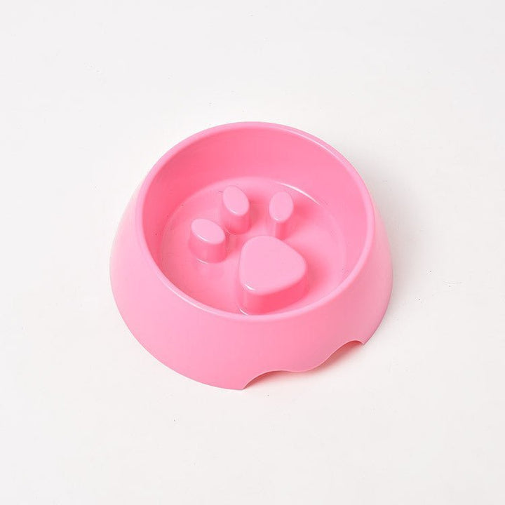 Pet Supplies Dog Anti-Choke Bowl Slow Food Basin Thickened Plastic - Muhaab