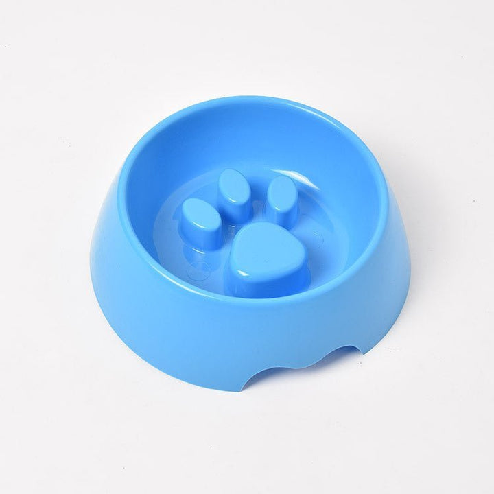 Pet Supplies Dog Anti-Choke Bowl Slow Food Basin Thickened Plastic - Muhaab