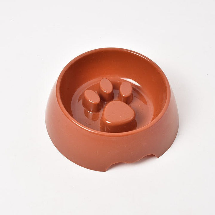 Pet Supplies Dog Anti-Choke Bowl Slow Food Basin Thickened Plastic - Muhaab