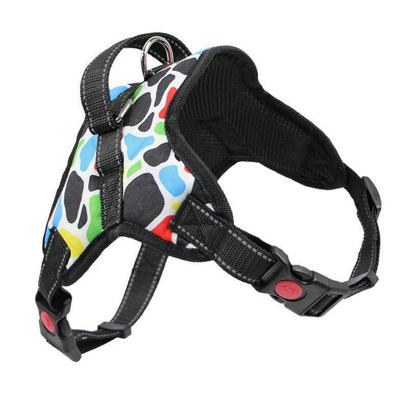 Pet Supplies Dog Harness Reflective Leash Set - Muhaab
