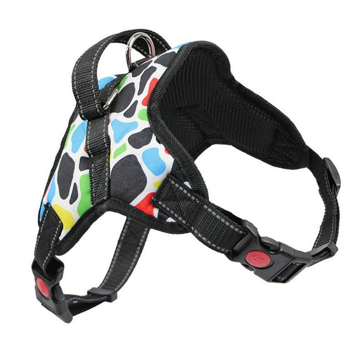 Pet Supplies Dog Harness Reflective Leash Set - Muhaab