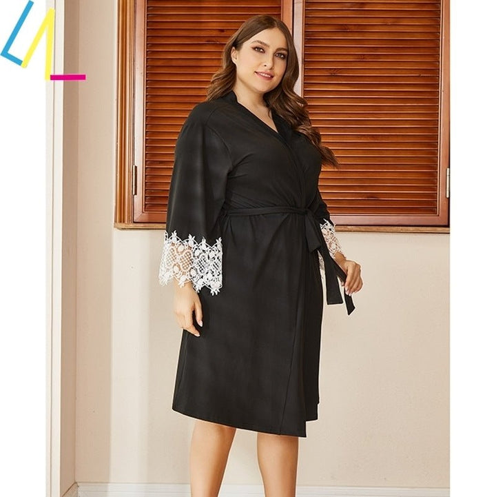 Plus Size Pajamas Women Sleepwear Nightwear Tops Breathable - Muhaab