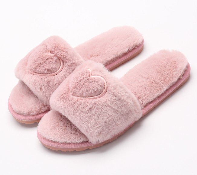 Plush slippers for women - Muhaab