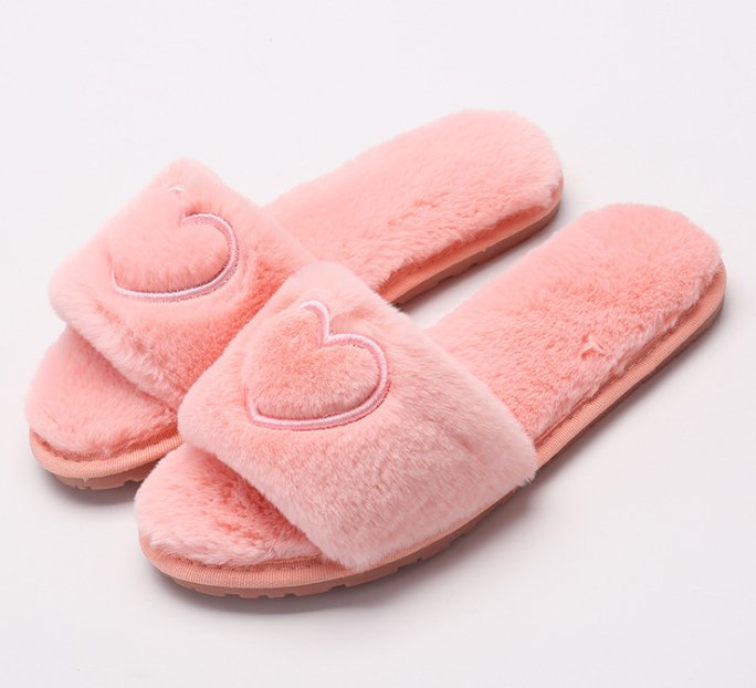 Plush slippers for women - Muhaab