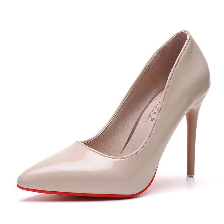 Pointed pumps high heels work shoes - Muhaab