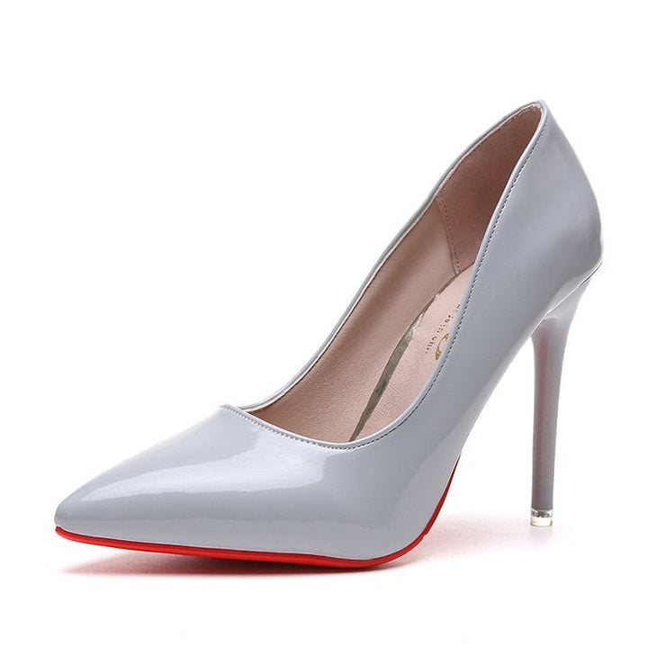 Pointed pumps high heels work shoes - Muhaab