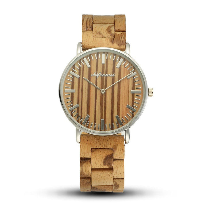 Popular logo wooden watch - Muhaab