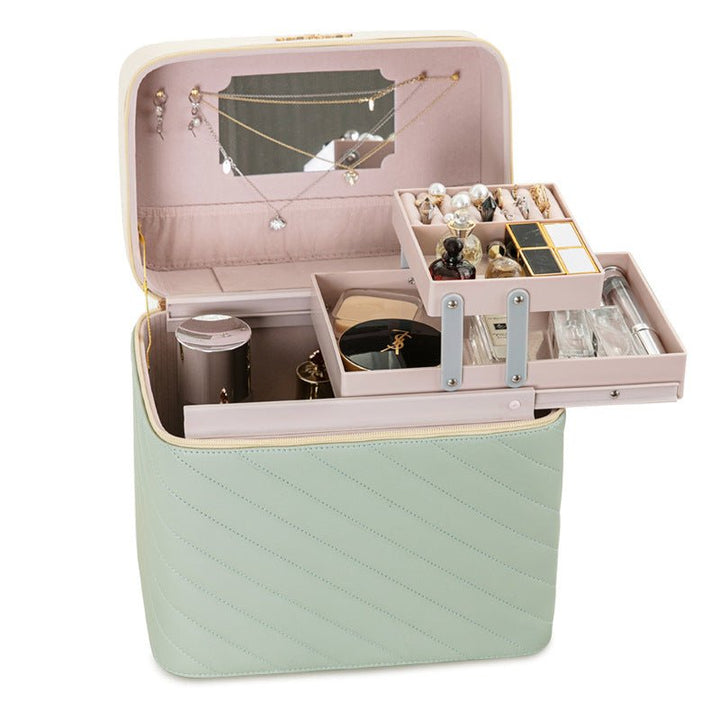 Portable Case Cosmetics And Jewelry Storage Box Nail Beauty Box - Muhaab