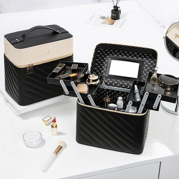 Portable Case Cosmetics And Jewelry Storage Box Nail Beauty Box - Muhaab