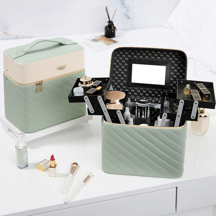 Portable Case Cosmetics And Jewelry Storage Box Nail Beauty Box - Muhaab