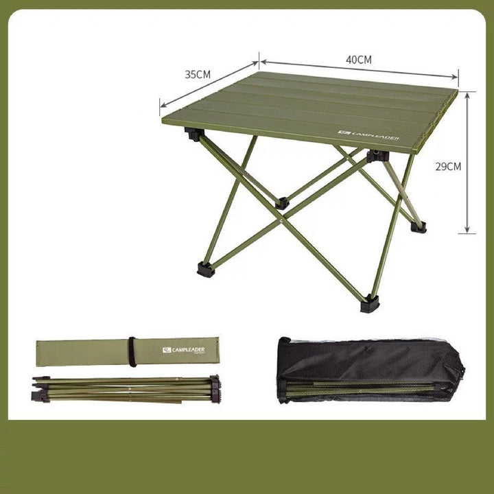 Portable Folding Table Aluminum Alloy BBQ - Muhaab