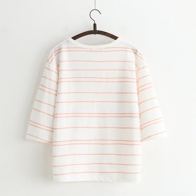 Preppy T-shirt for women - Muhaab