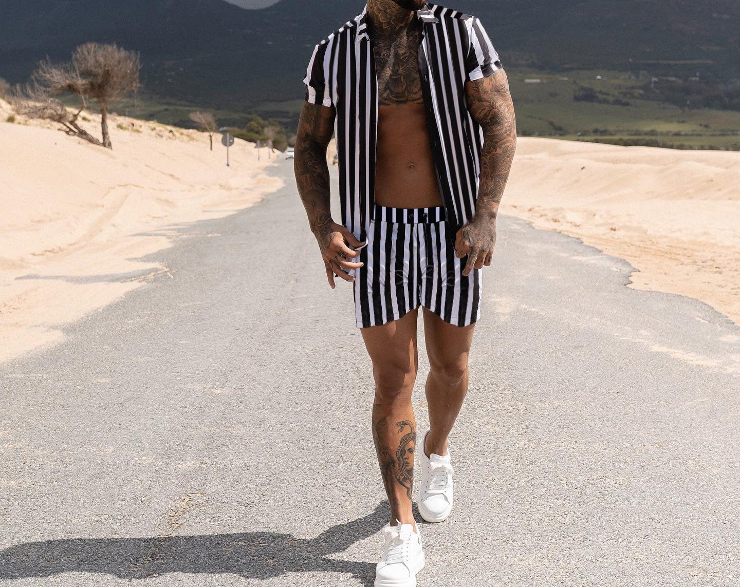 Printed Shirts For Men Printed Short Sleeves For Summer - Muhaab