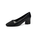 Professional Hotel Working Soft And Versatile Black Work Shoes - Muhaab