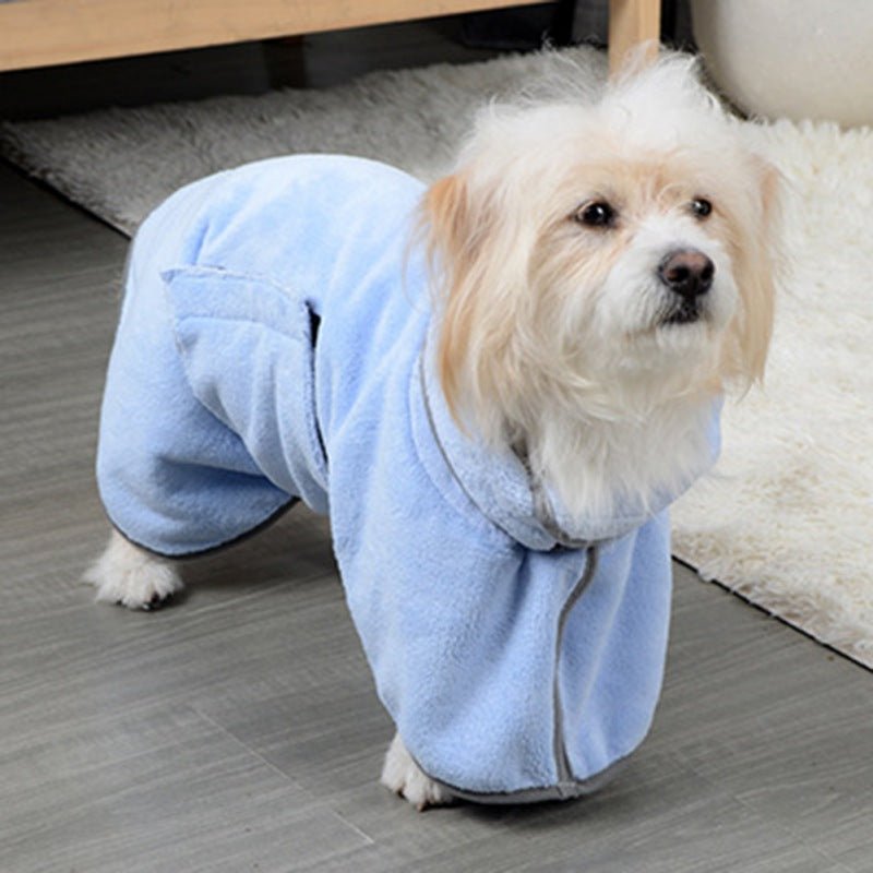 Quick-drying Pet Absorbent Towel Dog Bathrobe Pet Dog Bath Towel For Dogs Cats Microfiber Absorbent Pet Drying Towel Pet Supplies Pet Products - Muhaab