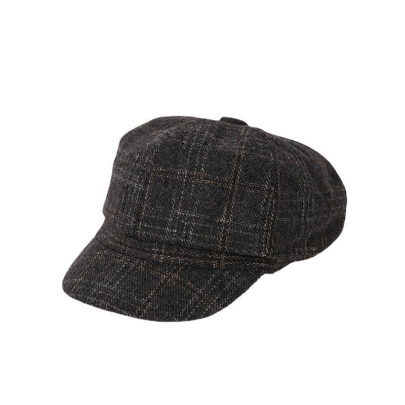 Retro Artistic Octagonal Cap Men And Women Couple - Muhaab