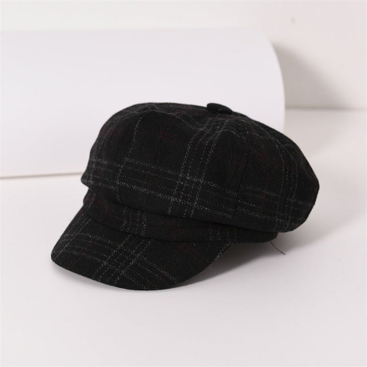 Retro Artistic Octagonal Cap Men And Women Couple - Muhaab