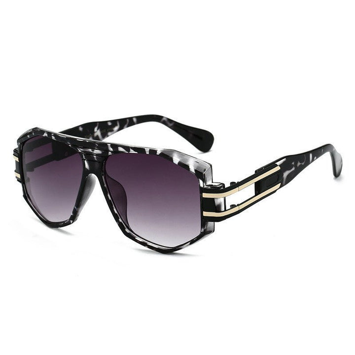 Retro Big Frame Sunglasses Men - Muhaab