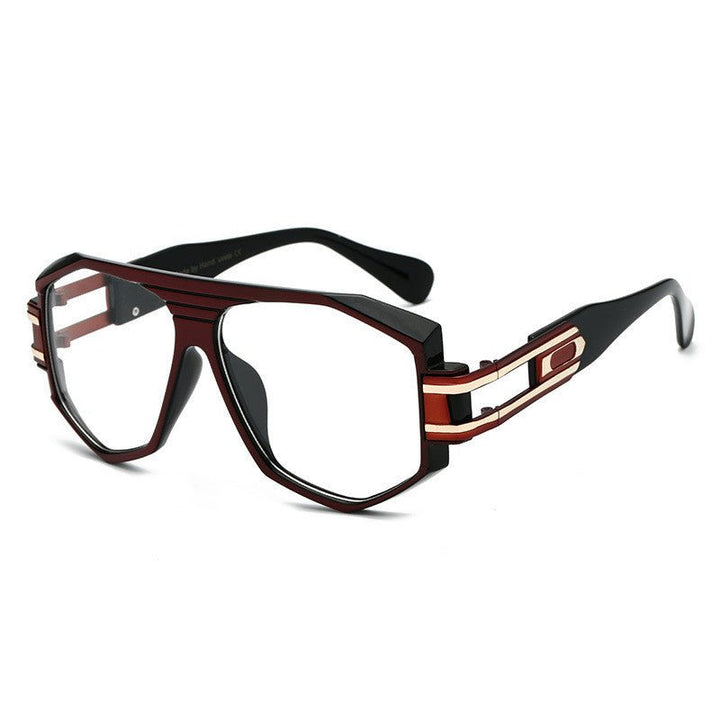 Retro Big Frame Sunglasses Men - Muhaab