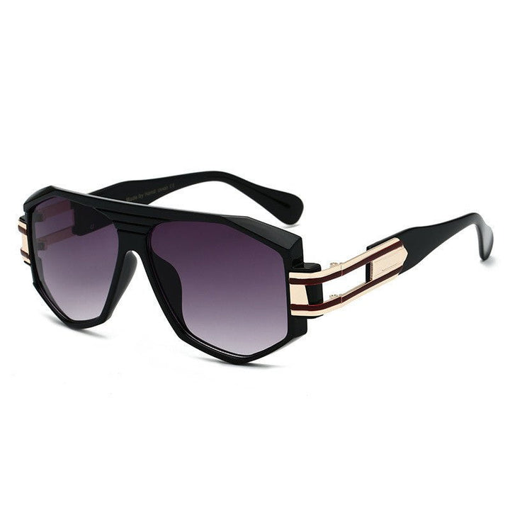 Retro Big Frame Sunglasses Men - Muhaab