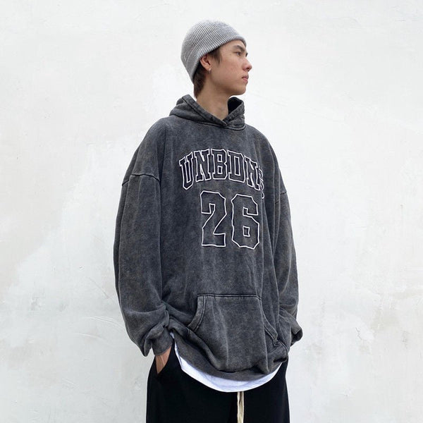 Retro sports jersey hoodie - Muhaab