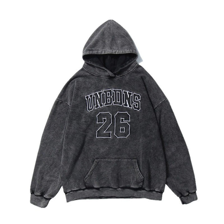 Retro sports jersey hoodie - Muhaab