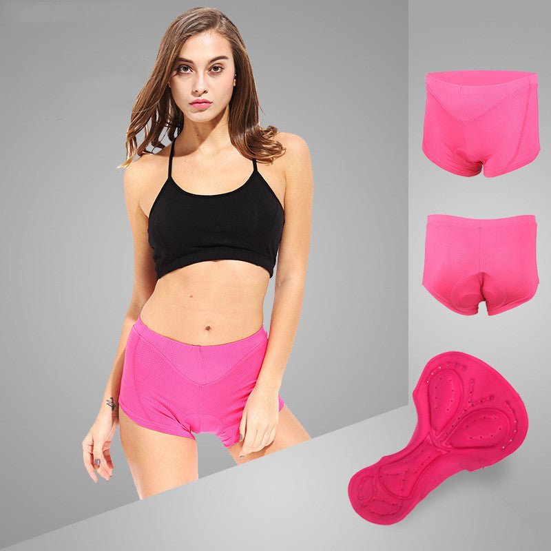 Riding underwear men and women silicone pad bicycle underwear - Muhaab