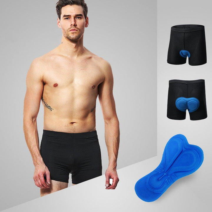 Riding underwear men and women silicone pad bicycle underwear - Muhaab