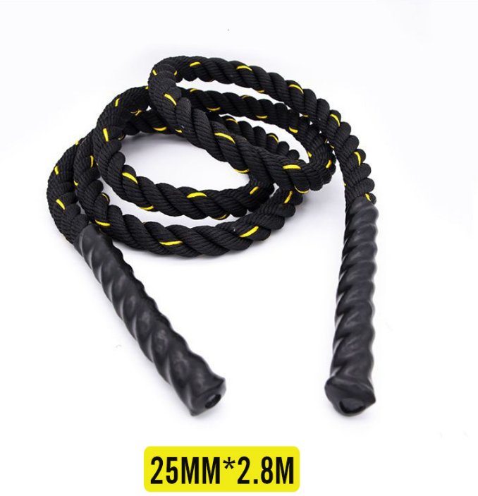 Rope Battle Skipping Ropes Power Training Fitness Home Gym Equipment - Muhaab