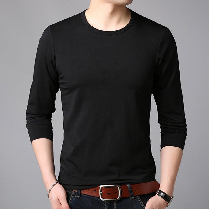 Round Neck Long-sleeved T-shirt Men's Summer Men - Muhaab