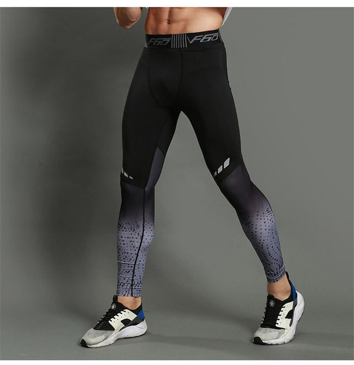 Running Compression Pants Tights Men Sports Leggings Fitness Sportswear Long Trousers Gym Training Pants Skinny Leggins Hombre - Muhaab