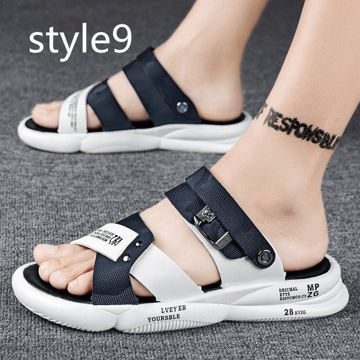 Sandals Beach Sandals Leisure Deodorant Driving Trend Outside Slippers - Muhaab